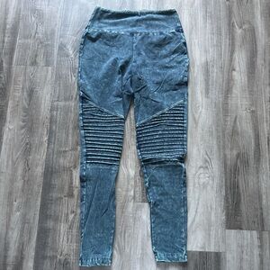 Zenana Moto Leggings